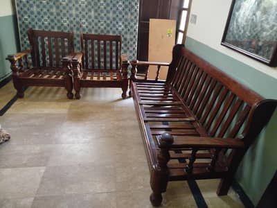 5 seater sofa pure wooden