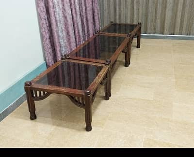 console and sides tables