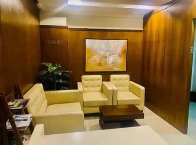 Furnished office space available for rent in bahria town phase 4 civic centre