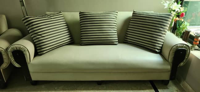 Old Antique Wood Sofa