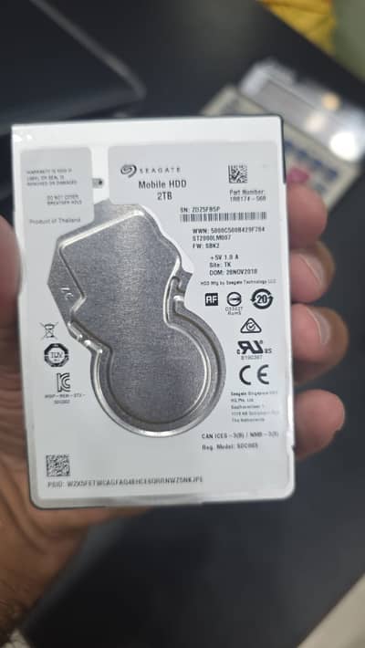Seagate 2TB Mobile HDD 2.5 Inch SATA Hard Drive – Laptop HDD