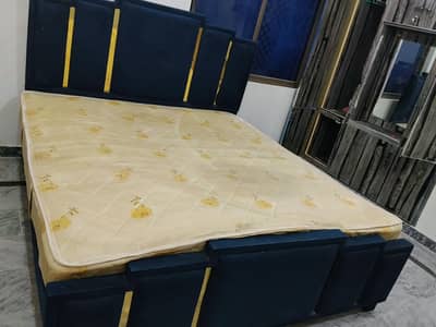 Double Bed with Spring Matress for Sale - Urgent