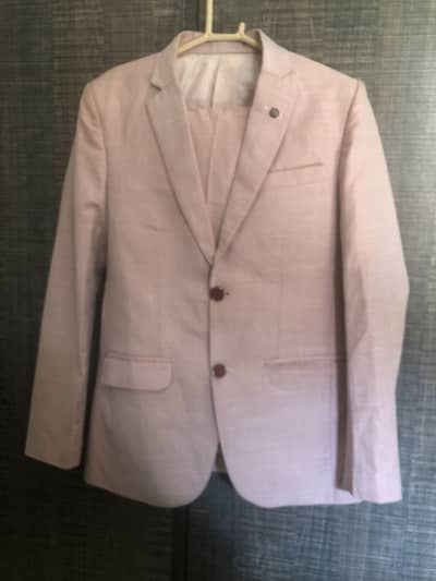 Coat pant pink trending colour 2 to 3 time use