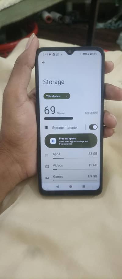 Redmi a3/4/128 ha all ok  only mobile