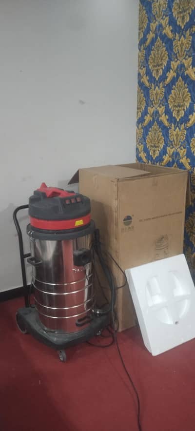 Heavy Duty 80L Wet & Dry Vacuum Cleaner – 3000W (3 Motors)