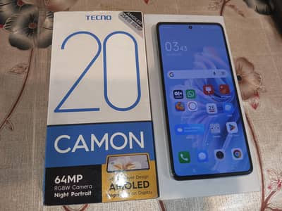 Tecno CAMON 20 16+256 10by10 Gaming