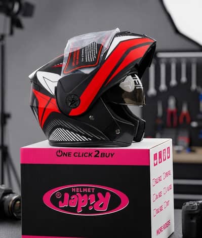 imported flip-up helmet