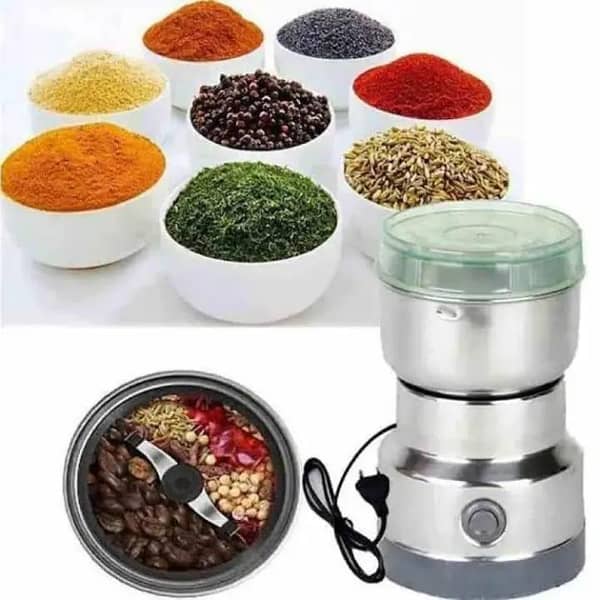 Stainless Steel Nima Electric Coffee Grinder and Blender