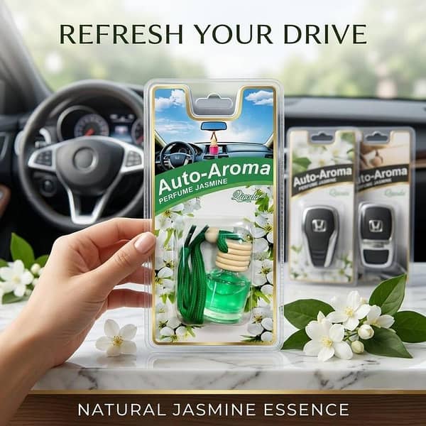Car Hanging Perfume / Aroma Diffuser Liquid Perfume (Imported)