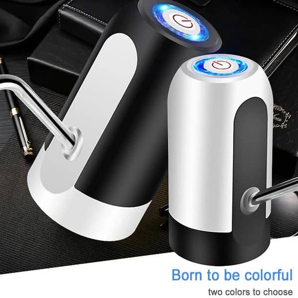 Automatic Electric Water Dispenser Pump | Rechargeable USB Portable Water Pump for 3–5 Gallon Bottles