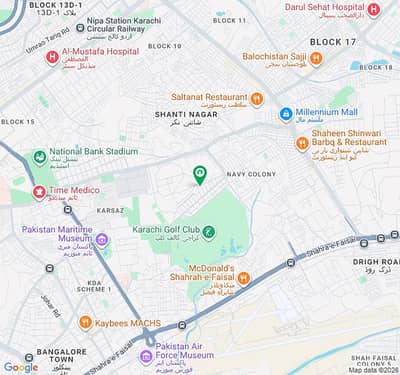 Ultra Luxury Apartment For Sale In Immaculate Condition With Beautiful Unobstructed Views Of Golf Course In A Secure Gated Society Called Navy Housing Scheme Located Off Karsaz And Sharah-E-Faisal