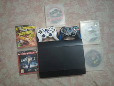 playstation 3 with 5 games