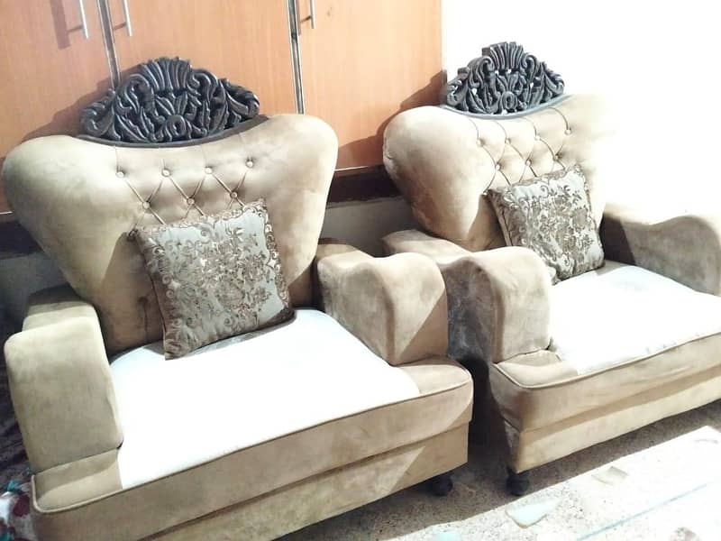 5 seater Sofa set & table set 1