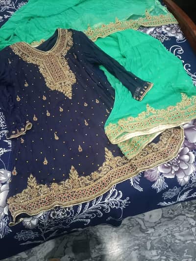 3 piece frock set