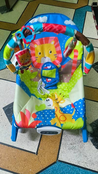 Baby Musical Rocking Chair / Activity Bouncer – Colorful & Comfortable