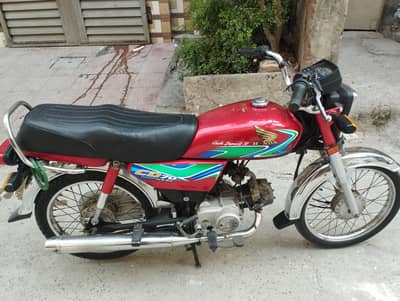 Honda CD 70 one hand bike 03228425664