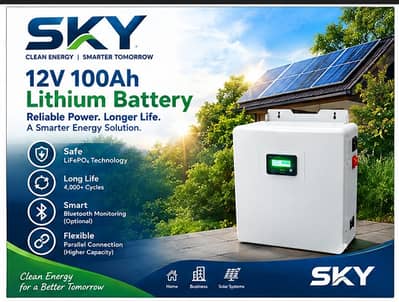 lithium battery 12v ,100amp.