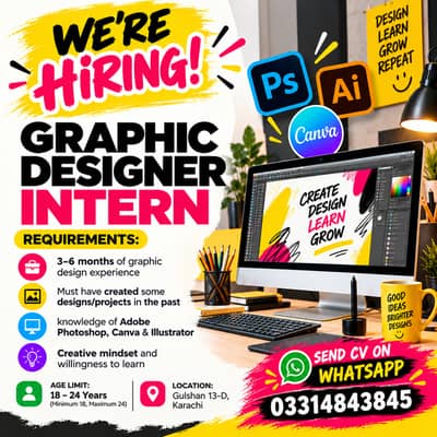 3-Month Graphic Design Internship Program