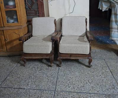 SOFA SET OF 1 DOUBLE SEATER AND 2 SINGLE SEATER
