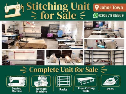 Complete Stitching Unit for Sale