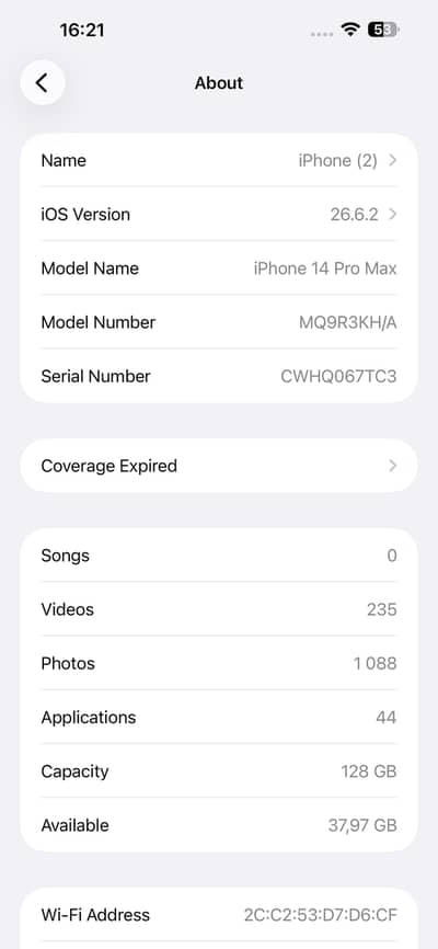 Apple iPhone 14 Pro Max