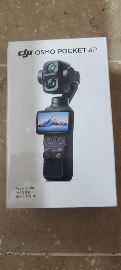 Dji Osmo Pocket 4p Vlog Combo Box pack