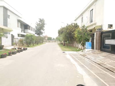 Main Road 8 Marla Commercial Plot For Sale At Good Location In Block A Eden City DHA Phase 8 Airport Road Lahore