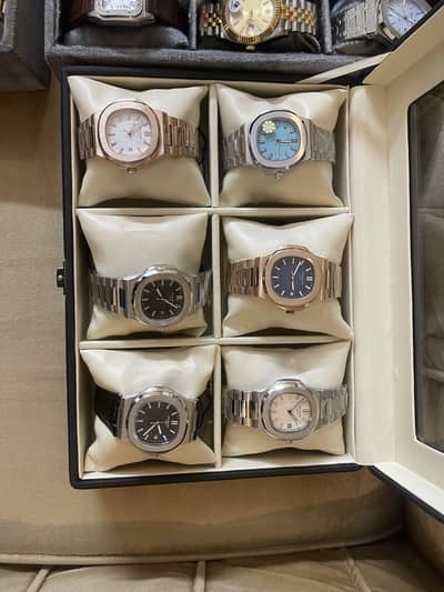 Automatic watches Rolex patek omega