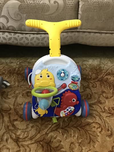 Baby walker 2 in 1