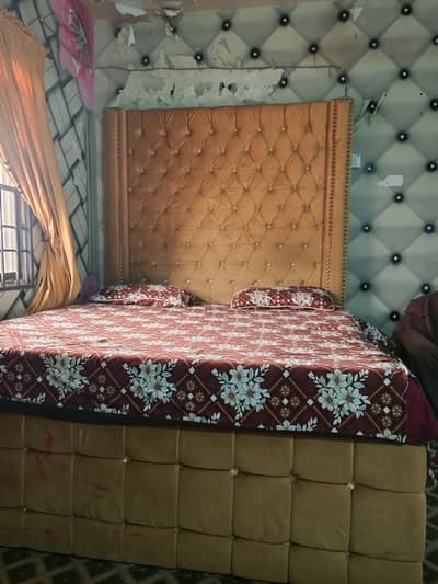 doubled bed