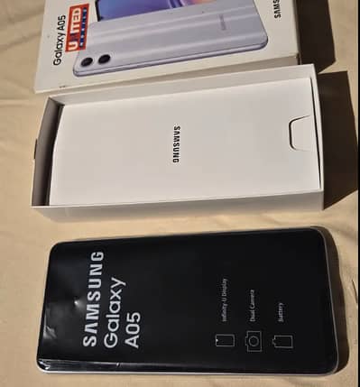 100 % SEALED SAMSUNG A05 6GB / 128GB PTA APPROVED