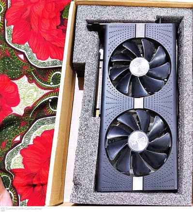 Gaming graphics card NITRO Radeon RX580, 8GB just open like new