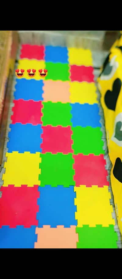 colorful puzzle Activity Mat