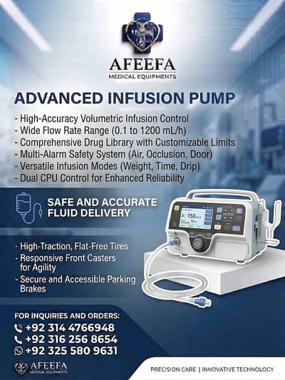Advanced Infusion Pump / ICU Infusion Pump / Hospital Infusion Pump