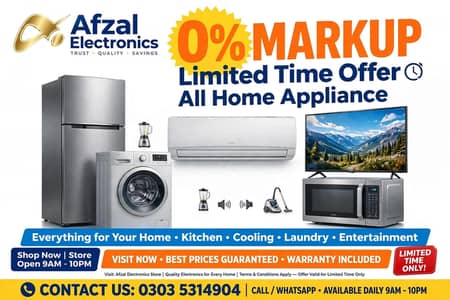 Ac fridge Washing machine