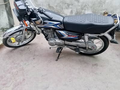 Honda 125 brand bik 24/25 Modal All Punjab register
