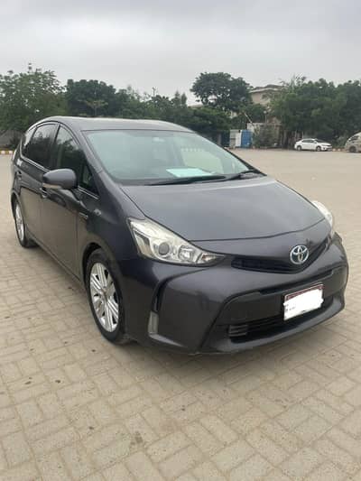 TOYOTA PRIUS ALPHA MODEL 2015, NEW SHAPE