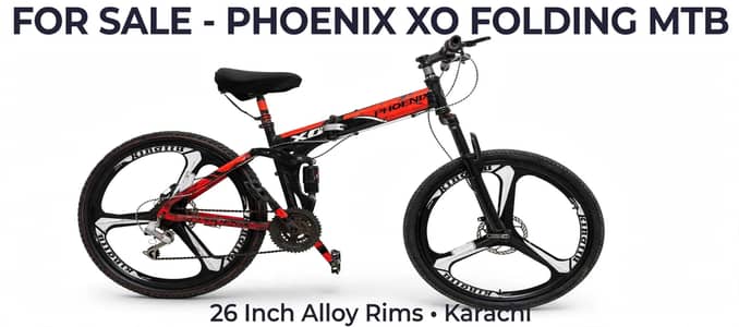 PHOENIX XO Folding Mountain Bike - Premium Alloy Edition
