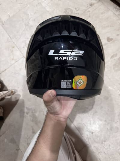 Ls2 rapid 2 gloss black