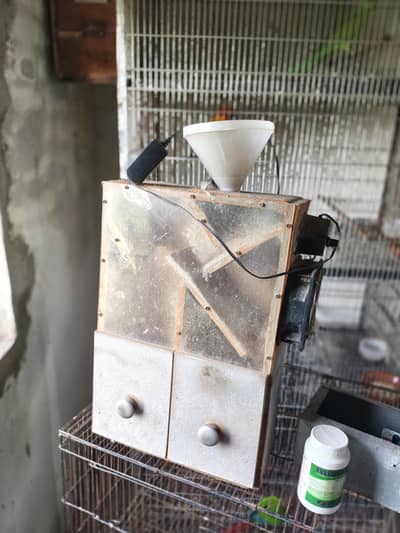 seed cleaning machine with adopter all okay work