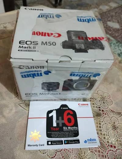 Canon EOS M50 Mark II mirrorless camera