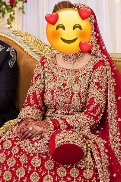 Royal Red Bridal Lehnga for Sale