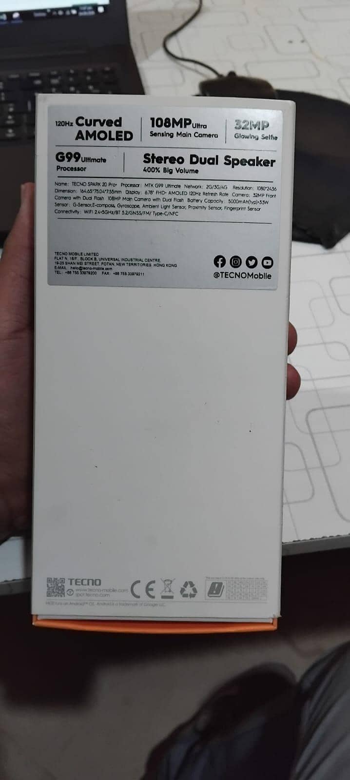 Tecno Spark 20 Pro Plus 1