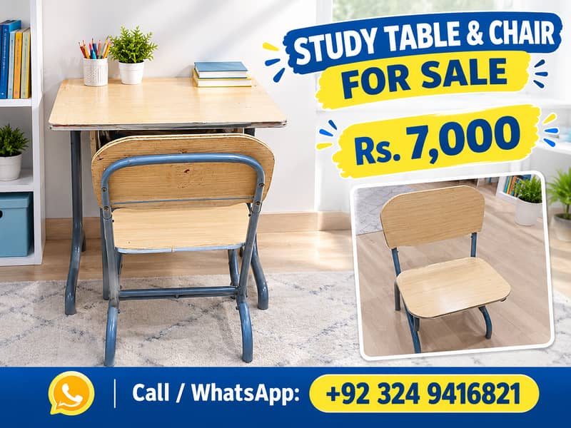 Kids Table Chairs/ Study Table/ Table 0