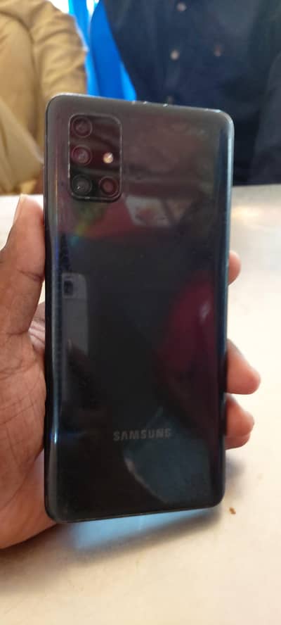 Samsung Mobile A71 with box 8/128
