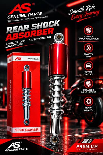 AS Auto real bike shocks front back both available