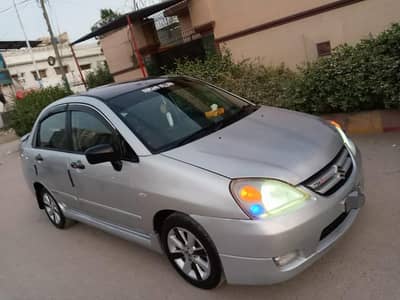 LIANA JAPANESE ASSEMBLE VAREINT SILVER COLOR FULLY LOADED CAR URGENT S
