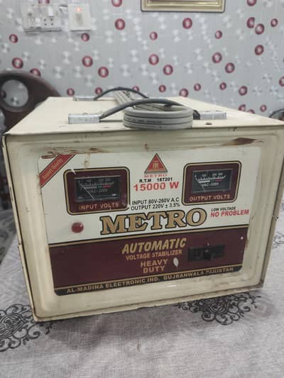 15000 watt stabilizer