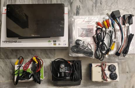 Original Nakamichi 5240 Android Player with Additional Accessories