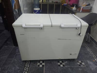 Haier Double Door 385 Liter (15 CF) | HDF-385H | White